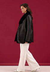 Tommy Natural Sheepskin Coat Tuscany