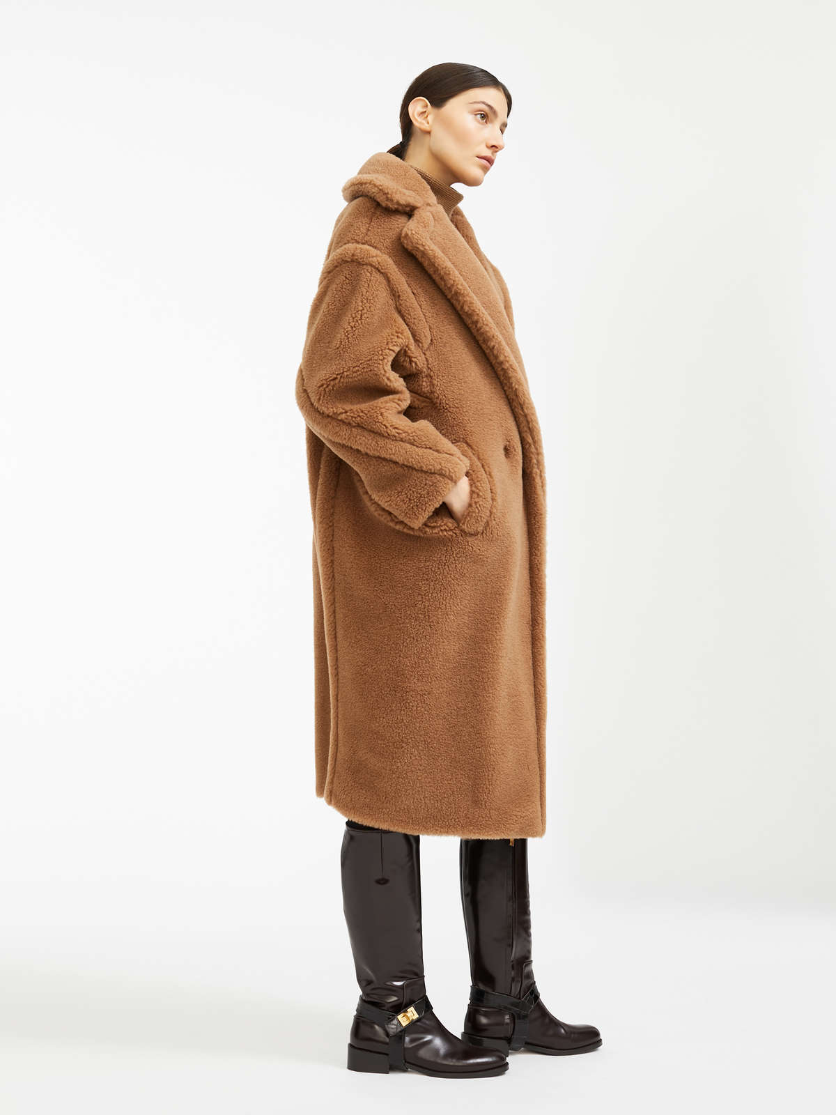 Teddy Coat Oversized. Palton oversized Teddy KALINKA FURS
