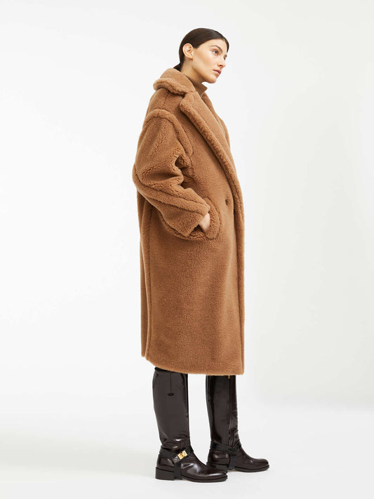 Teddy Coat Oversized. Palton oversized Teddy KALINKA FURS