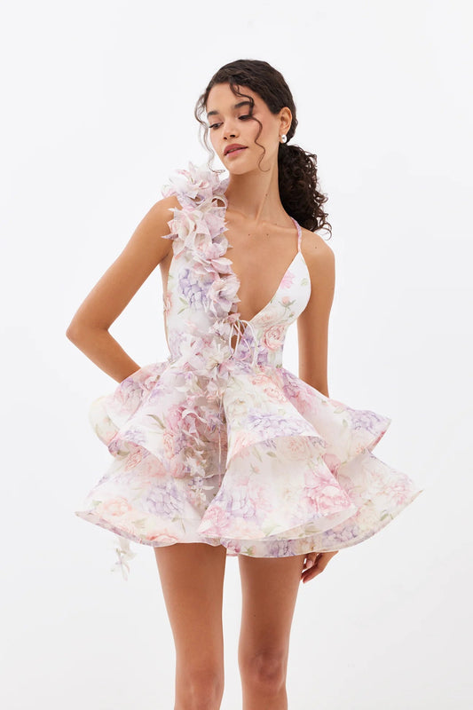 Helene rochie japoneză în valuri