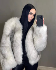 Natural Arctic Fox Limited Edition KALINKA FURS