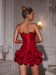 Mirela rochie de seară tip corset