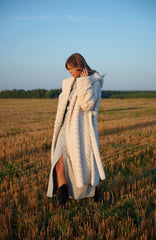 Nonna Haina din blana ecologica cu efect de vizon