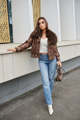 Veste d'hiver en fourrure Swag