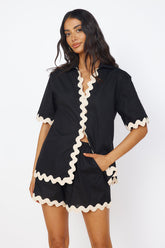 Ava's blouse and shorts set