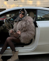 Mongolian Fur in Dark Capuccino. Blana mongoleza capuccino intunecat KALINKA FURS