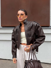 Revenge mode genuine leather jacket