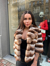 Rex Chinchilla Jacket. Haina de blana din chinchila rex KALINKA FURS