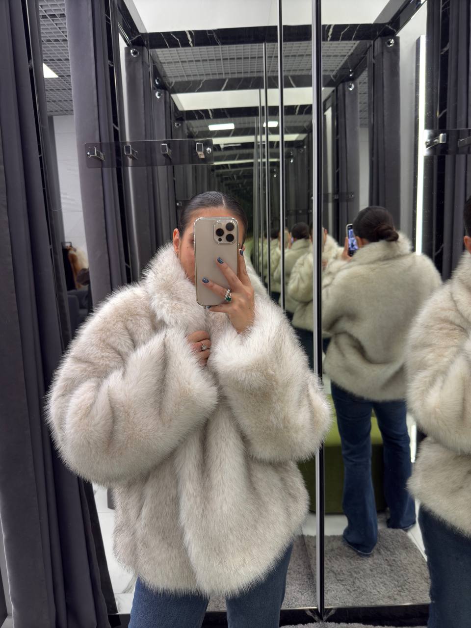 Natural Fox Fur. Blana naturala de vulpe KALINKA FURS