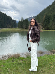 Adele Jacket with detachable sleeves