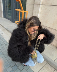 Mongolian Fur in Dark. Blana mongoleza intunecata KALINKA FURS