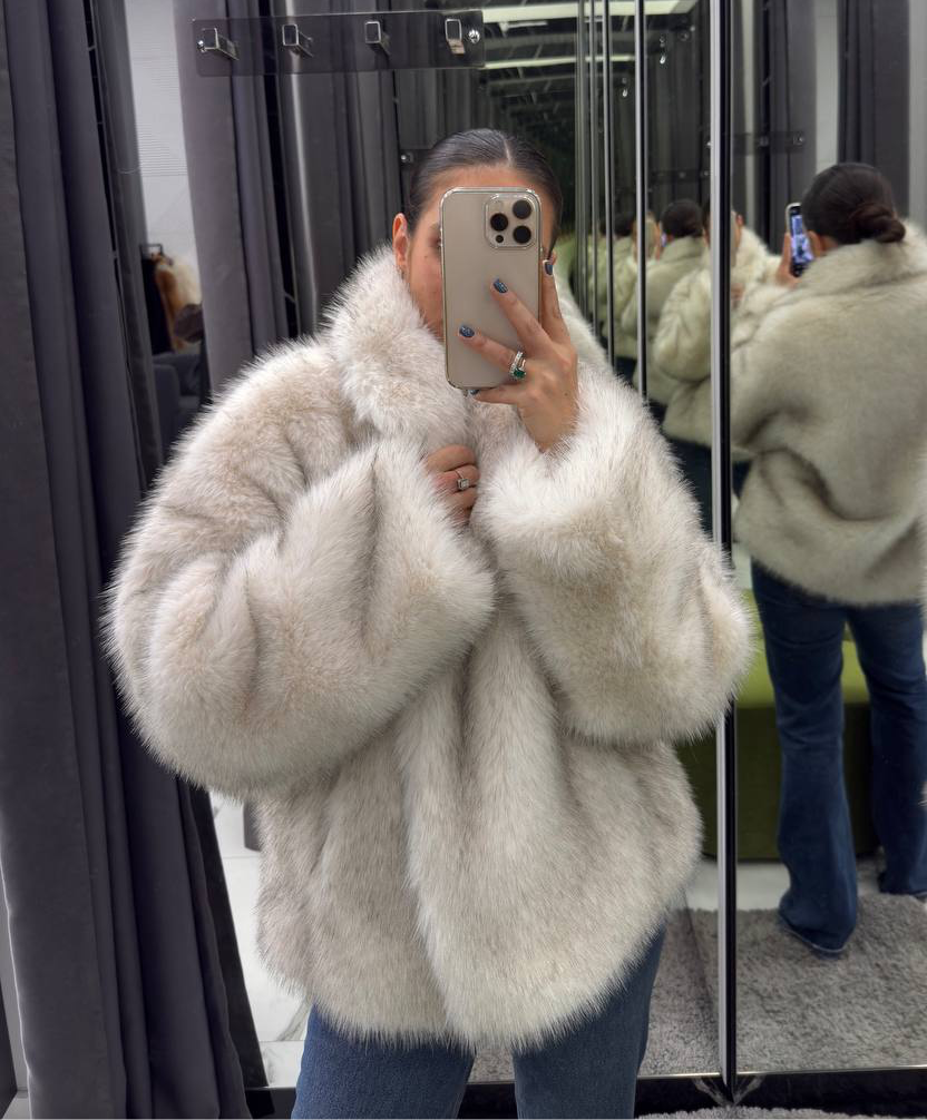 Natural Fox Fur. Blana naturala de vulpe KALINKA FURS