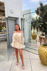 Ivy Ruffle Blouse Dress