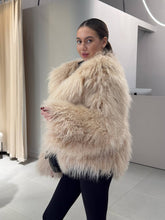 Mercy natural Mongolian sheepskin coat