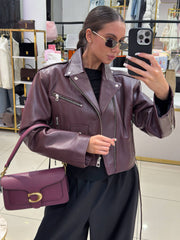 Julia geaca scurtă cu șireturi