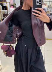 Julia geaca scurtă cu șireturi