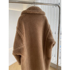 Teddy Coat Oversized. Palton oversized Teddy KALINKA FURS