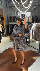 Ella Haina din blana naturala din jder, în două culori