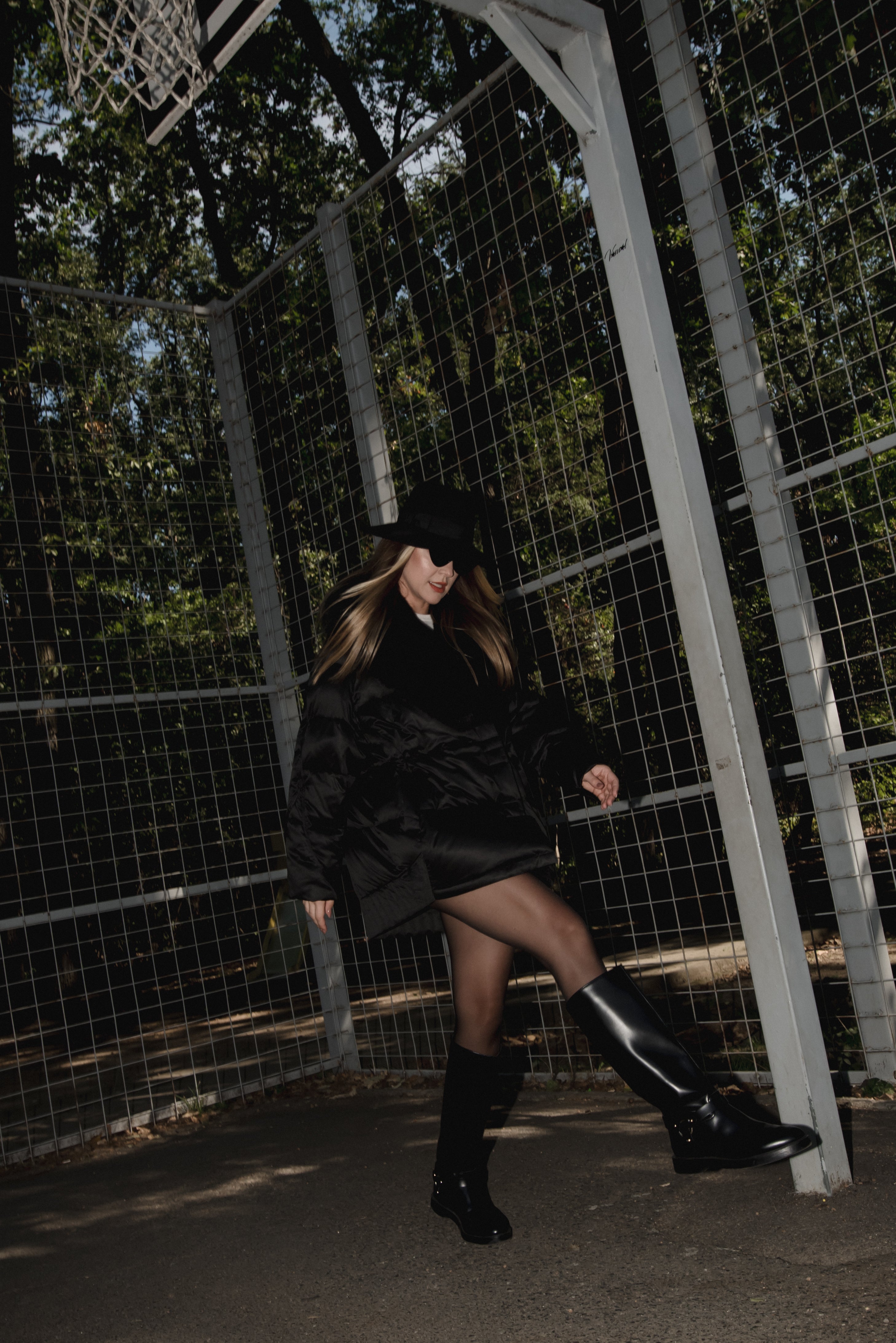 Jacheta de iarnă cu guler din vulpe. Lungime 70cm KALINKA FURS