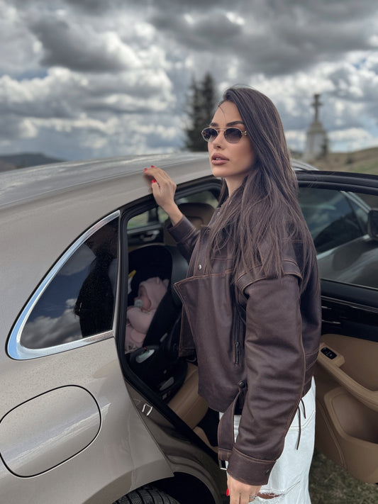 Adele Geaca cu mâneci detasabile