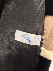 Blană naturală din vizon în trei culori, lungime 100 cm