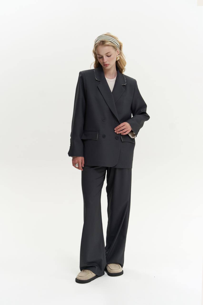 Nina set sacou si pantaloni KALINKA FURS