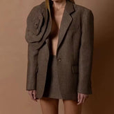 Helsa jacket with floral detail