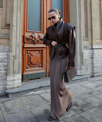 Old money leather jacket. Jacheta din piele naturala in stil vintage KALINKA FURS