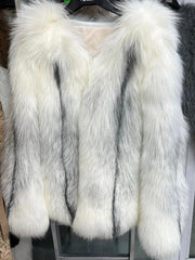 Natural Arctic Fox. Blana naturala din vulpe arctica de colectie KALINKA FURS