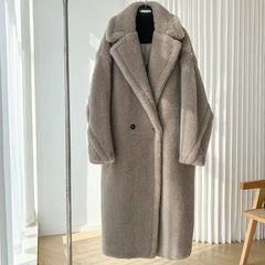 Teddy Coat Oversized. Palton oversized Teddy KALINKA FURS