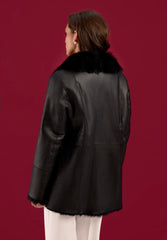 Tommy Natural Sheepskin Coat Tuscany