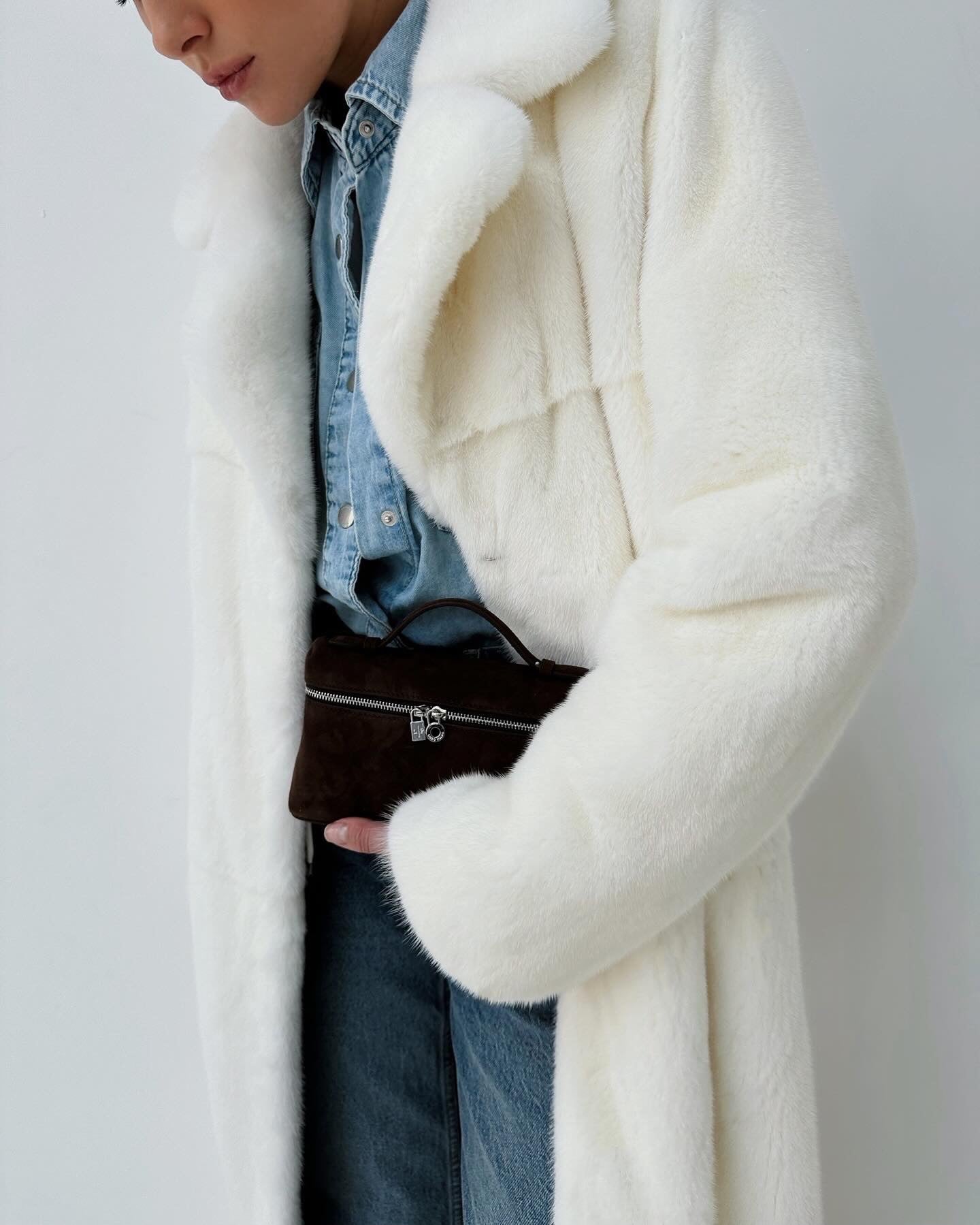 White Mink Coat Blackglama KALINKA FURS