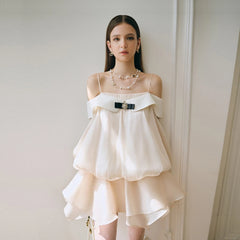 Alessia rochie vaporoasă din material fluid