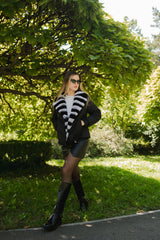 Down Goose Jacket Rex Chinchilla. Geaca de iarna cu Rex Chinchilla KALINKA FURS