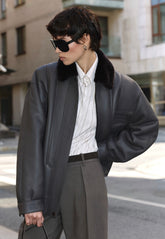 Irvy Natural sheepskin coat