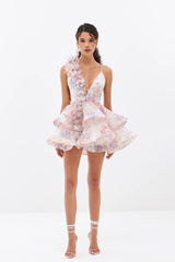 Helene rochie japoneză în valuri