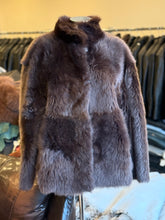 Iulia Natural sheepskin coat Tuscany