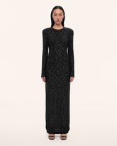 Rochie lunga cu spate decupat