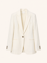 Sacou din cotton ivory