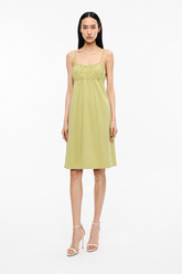 Rochie scurta verde deschis