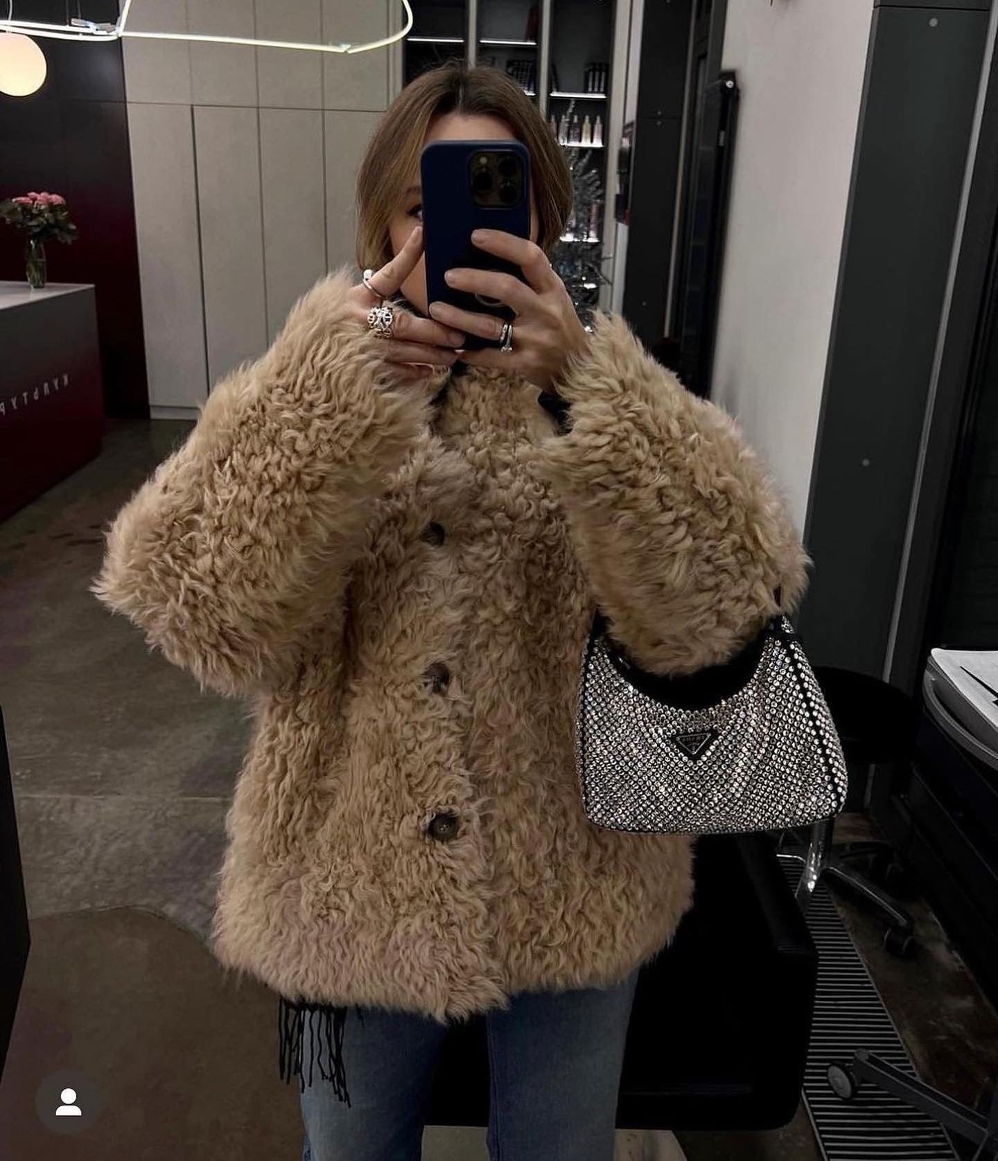 Natural Tigrado Fur. Blana naturala din oaie Tigrado. KALINKA FURS