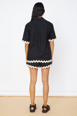 Ava's blouse and shorts set