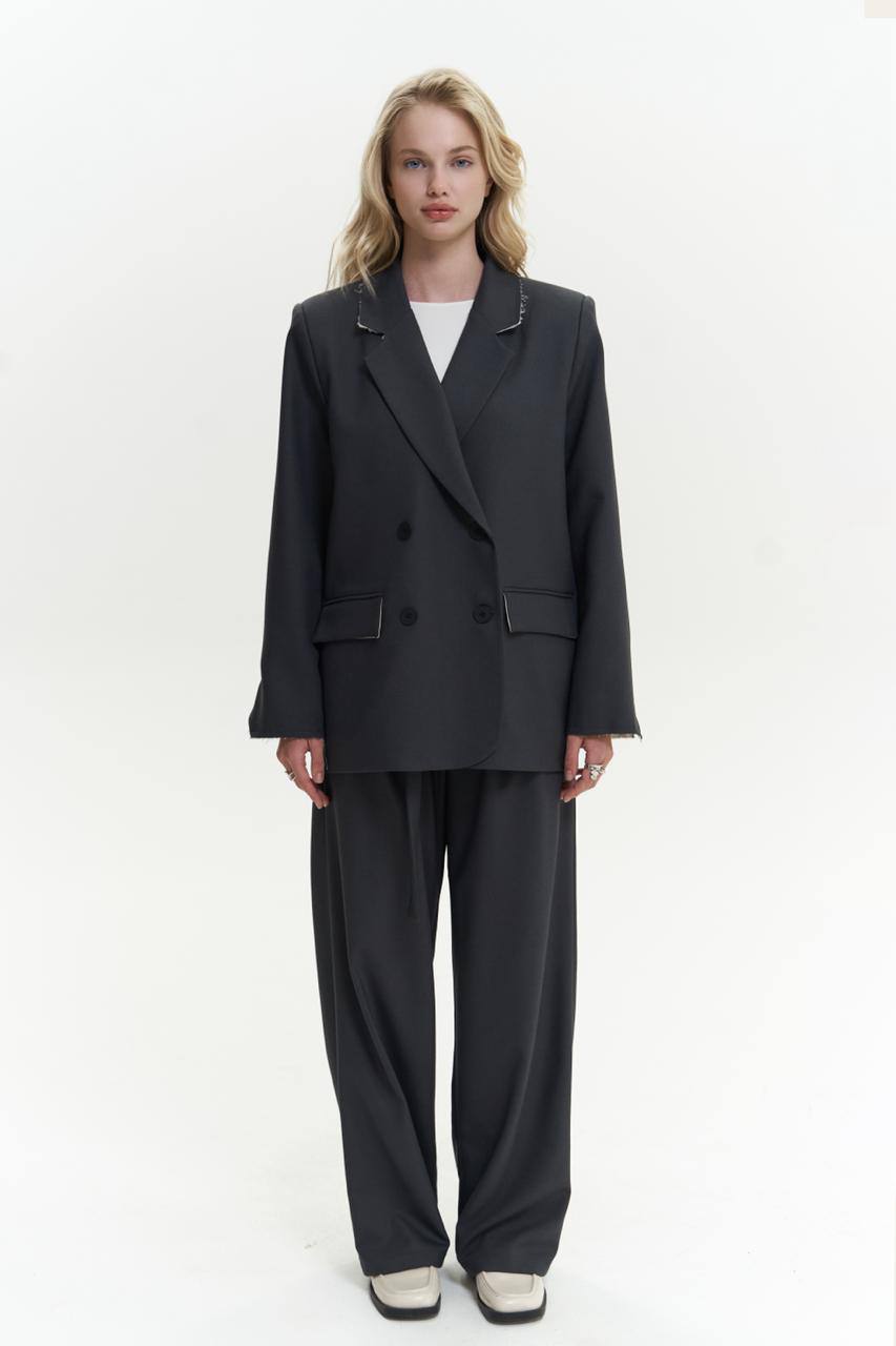 Nina set sacou si pantaloni KALINKA FURS