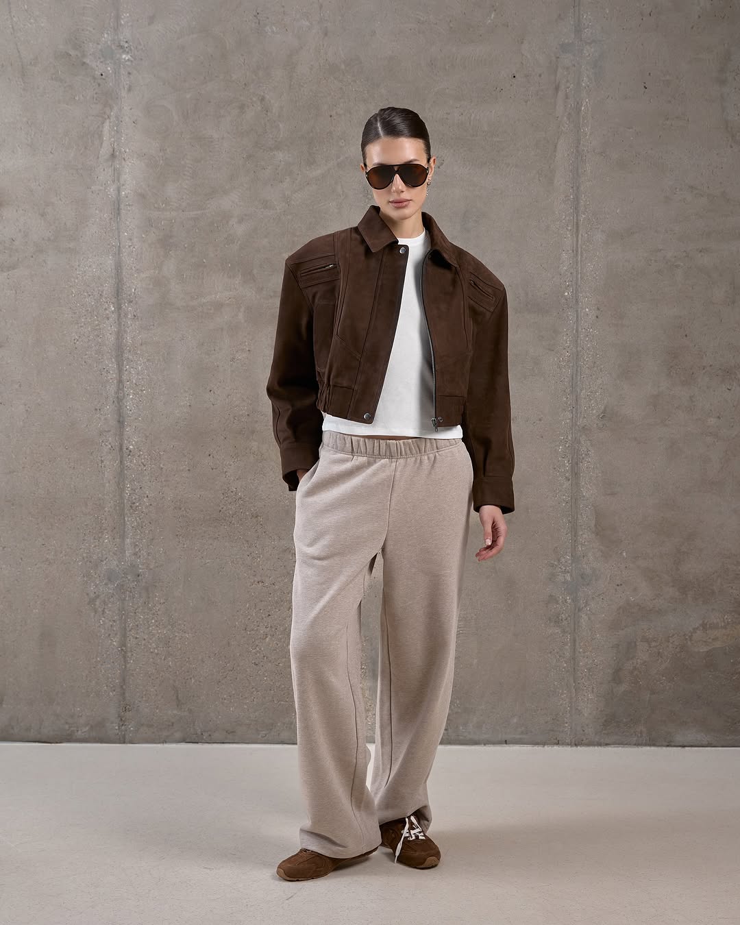 Remy geaca bomber cu maneci bufante KALINKA FURS