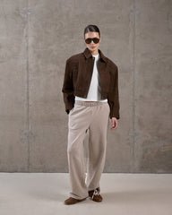 Remy geaca bomber cu maneci bufante KALINKA FURS