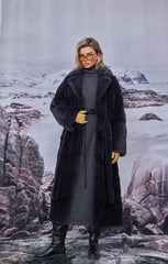 Lidia jacheta din blană naturală de vizon/nurca