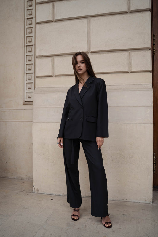 Nina set sacou si pantaloni