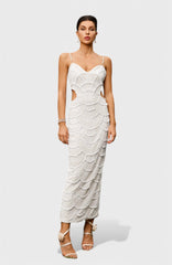 Robe longue à perles Anissa