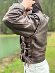 Adele Jacket with detachable sleeves