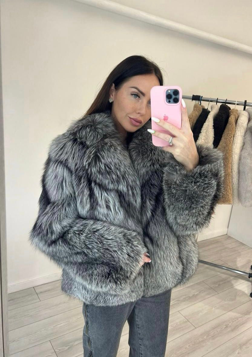 Natural Fox Fur. Blana naturala de vulpe KALINKA FURS